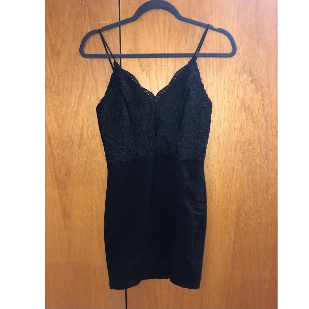 Windsor Black Lace Cocktail Dress